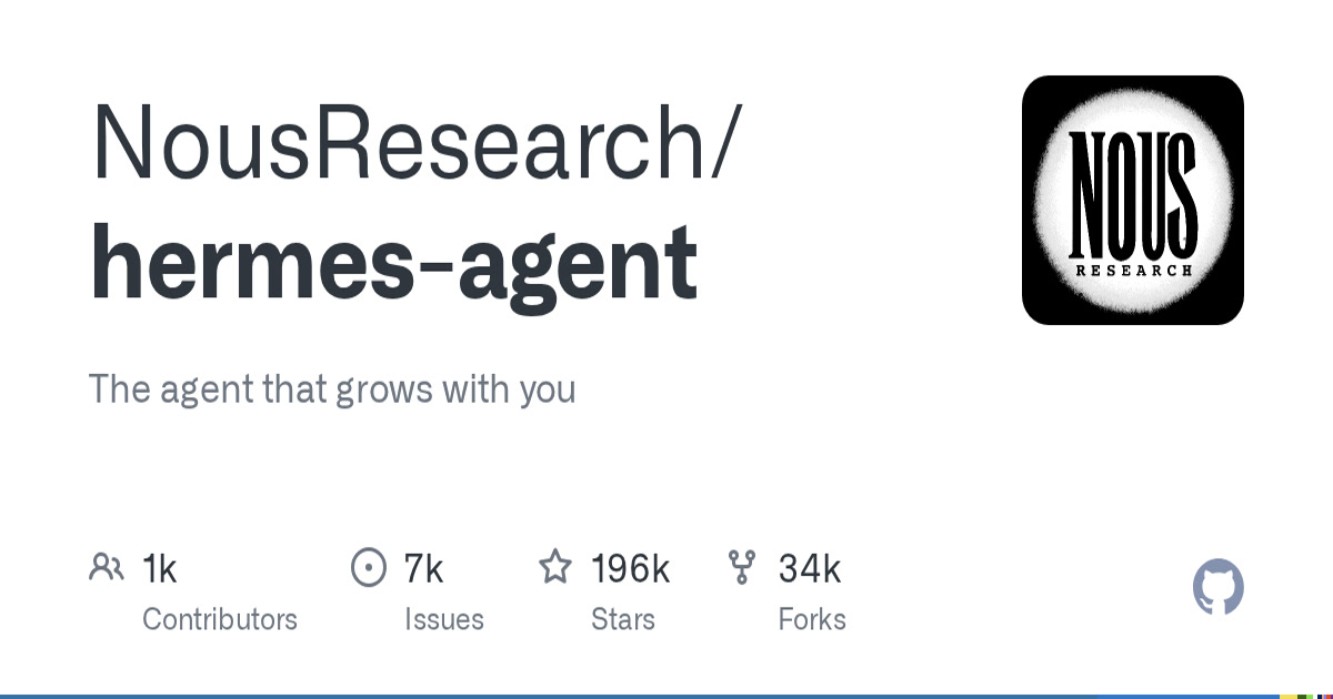 Hermes Agent — AI Agent ที่พัฒนาตนเองได้โดย Nous Research