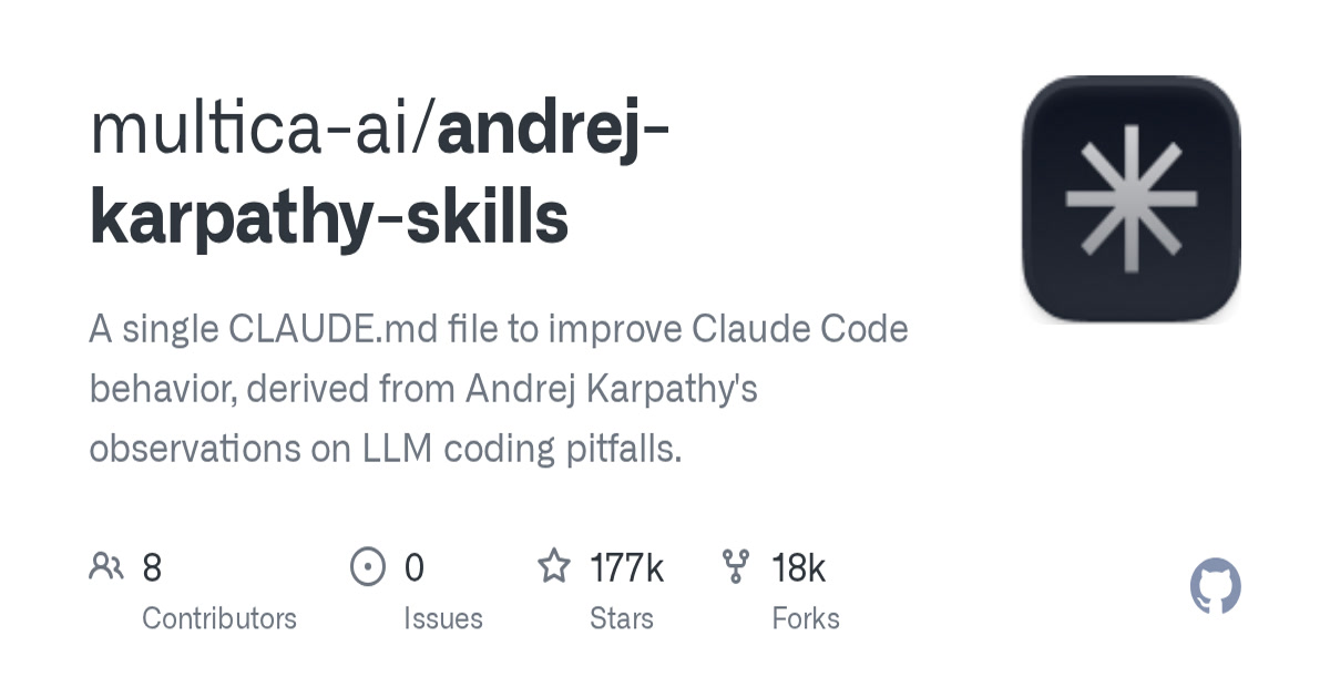 CLAUDE.md จาก Karpathy Skills: 4 หลักการเขียน Prompt สำหรับ Claude Code