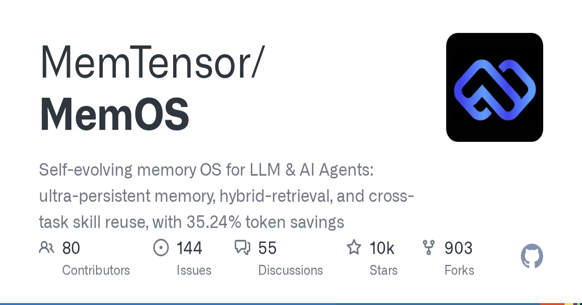 MemOS v2.0.14 Stardust — AI Memory OS สำหรับ LLM และ Agent Systems