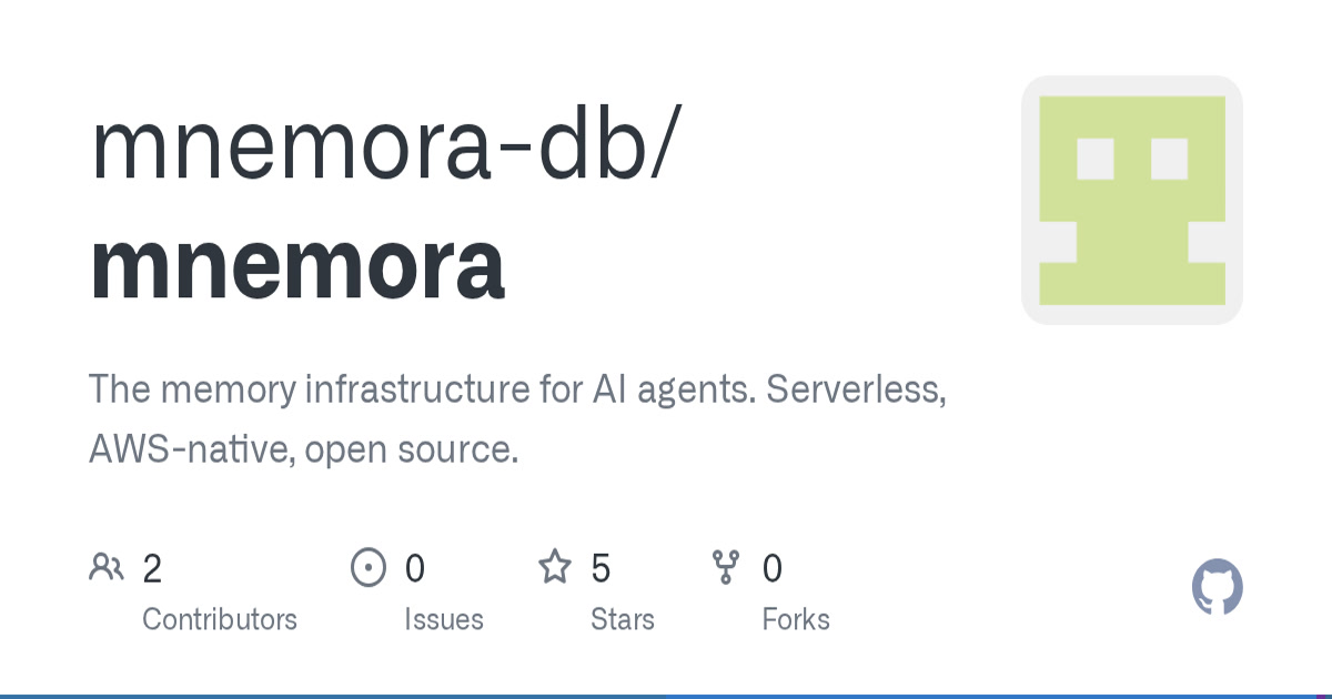Mnemora: Serverless Memory DB สำหรับ AI Agent — 4 ประเภทความจำ, Sub-10ms